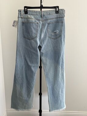 Ashley Mason Light Blue Wide Leg Jeans